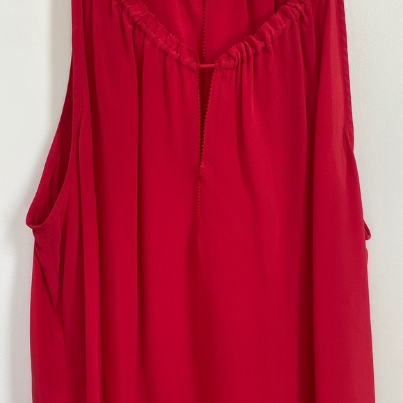 PJK PATTERSON J. KINCAID Red Silk Tank Top - Picture 8 of 8